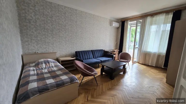 1-bedroom Apartment for rent in Saburtalo, Tbilisi, 45 sqm, floor 4/4 — 550 USD/month | Tbilisi Homes