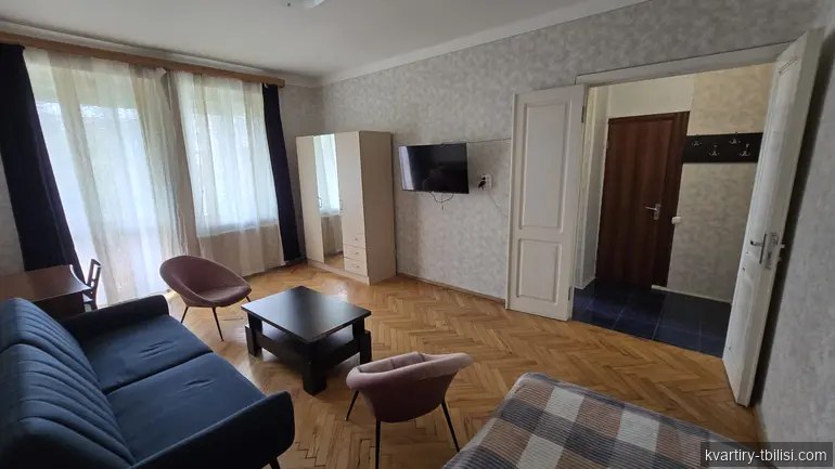 1-bedroom Apartment for rent in Saburtalo, Tbilisi, 45 sqm, floor 4/4 — 550 USD/month | Tbilisi Homes