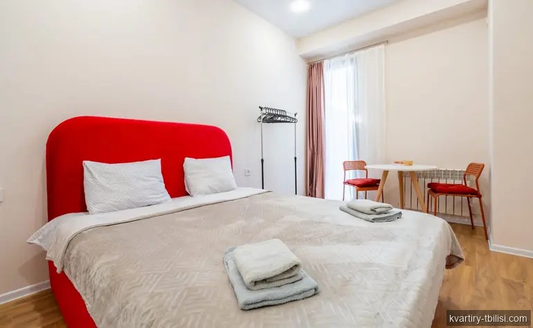 Однокомнатная квартира на Сабуртало — 470 USD/мес | Tbilisi Homes
