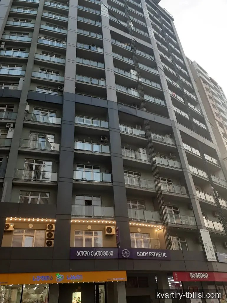 Однокомнатная квартира на Сабуртало — 590 USD/мес | Tbilisi Homes