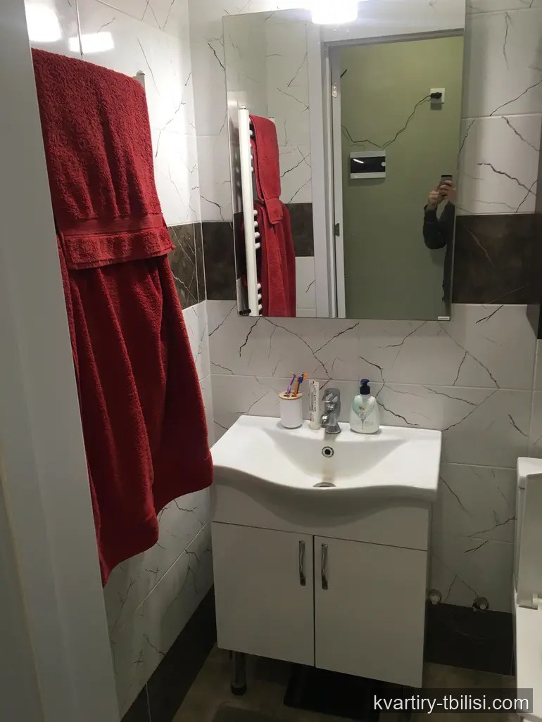 Однокомнатная квартира на Сабуртало — 590 USD/мес | Tbilisi Homes