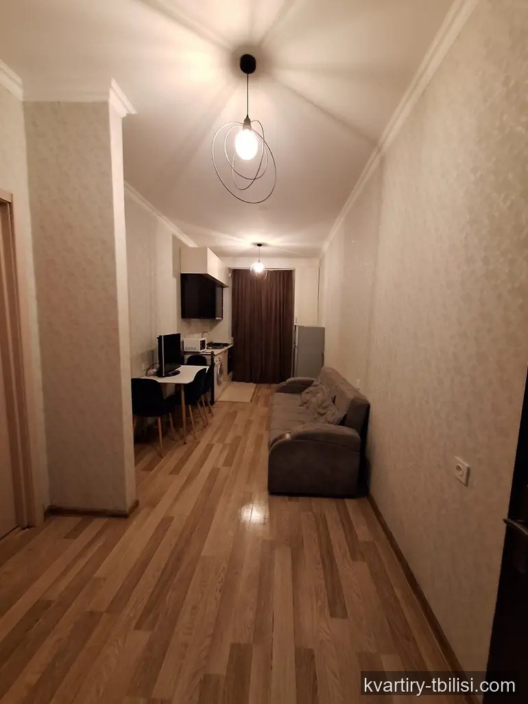 1-bedroom Apartment for rent in Saburtalo, Tbilisi, 45 sqm, floor 1/10 — 480 USD/month | Tbilisi Homes