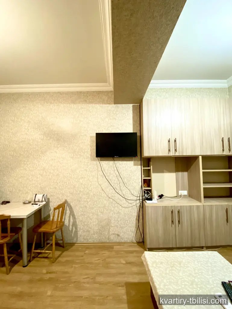 Однокомнатная квартира на Сабуртало — 400 USD/мес | Tbilisi Homes