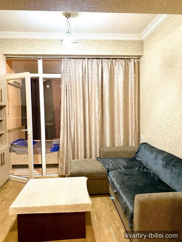 Однокомнатная квартира на Сабуртало — 400 USD/мес | Tbilisi Homes