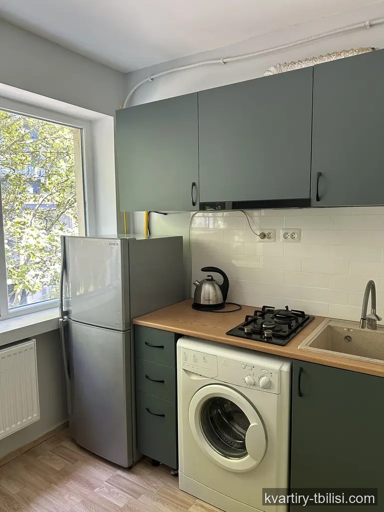 Однокомнатная квартира на Сабуртало — 450 USD/мес | Tbilisi Homes