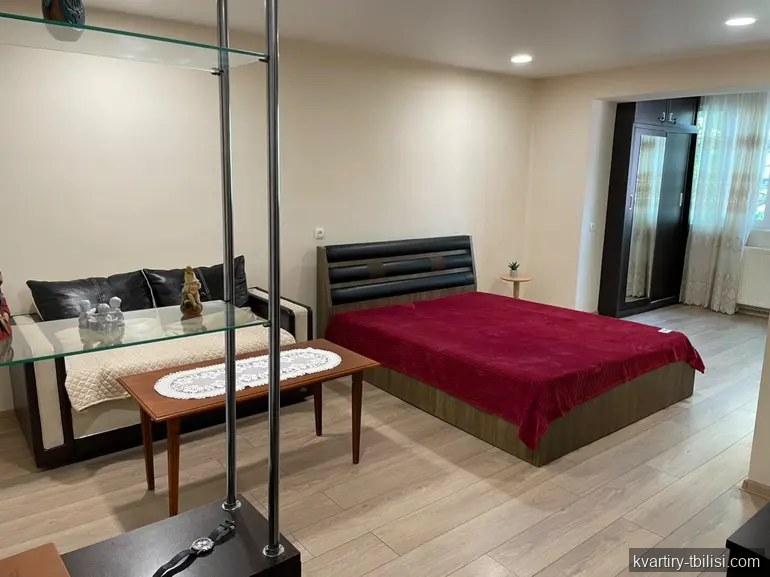 Однокомнатная квартира на Сабуртало — 420 USD/мес | Tbilisi Homes
