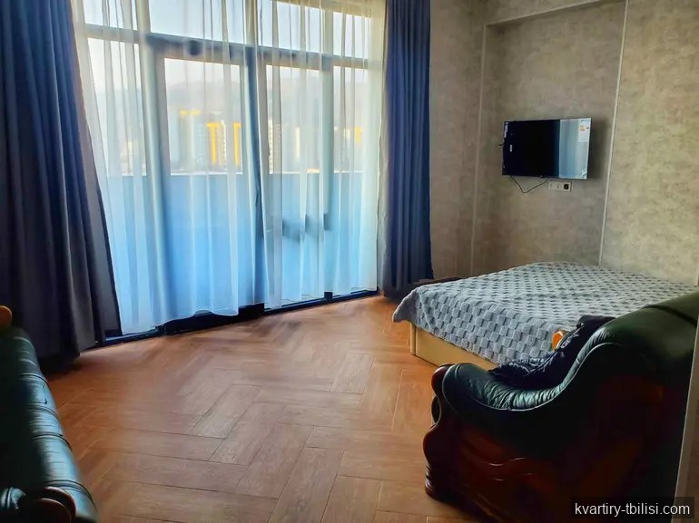 Однокомнатная квартира на Сабуртало — 550 USD/мес | Tbilisi Homes