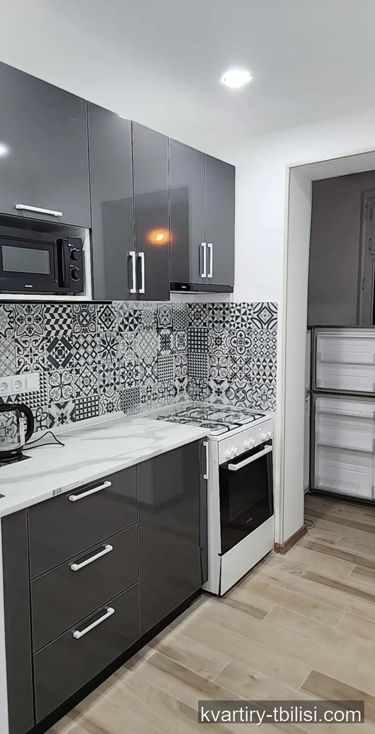 Однокомнатная квартира на Сабуртало — 475 USD/мес | Tbilisi Homes