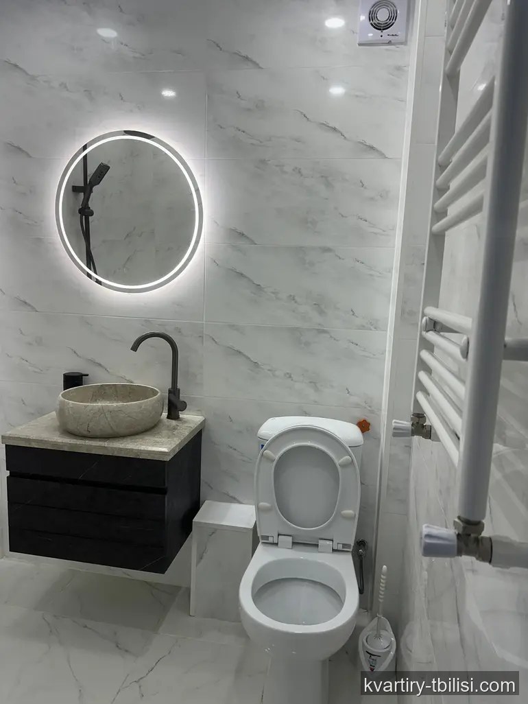 1-bedroom Apartment for rent in Saburtalo, Tbilisi, 40 sqm, floor 4/9 — 490 USD/month | Tbilisi Homes