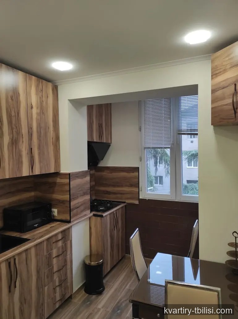 Однокомнатная квартира на Сабуртало — 500 USD/мес | Tbilisi Homes