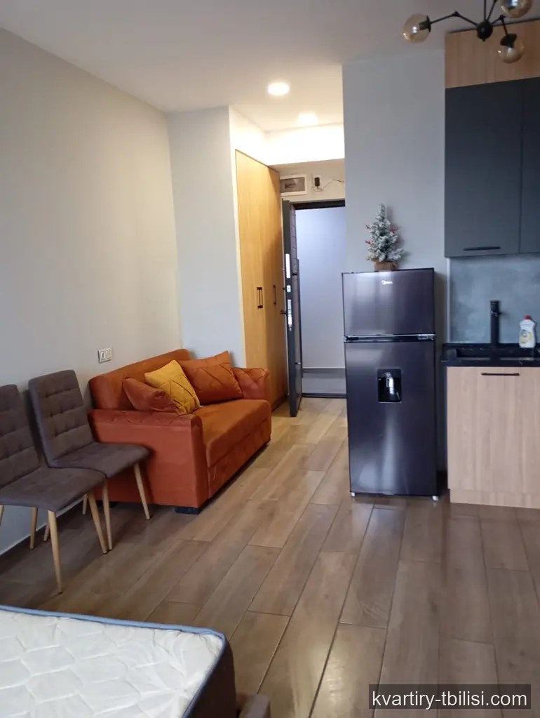 1-bedroom Apartment for rent in Saburtalo, Tbilisi, 30 sqm, floor 13/18 — 550 USD/month | Tbilisi Homes