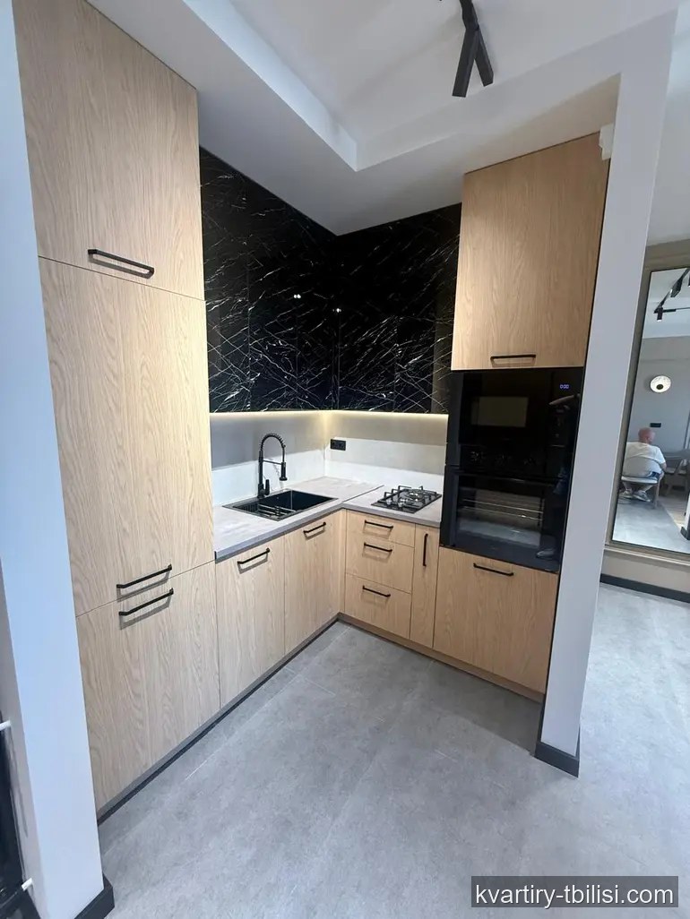 Однокомнатная квартира на Сабуртало — 900 USD/мес | Tbilisi Homes