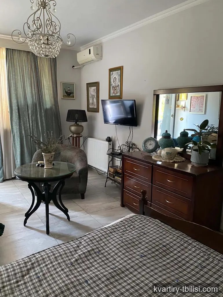Однокомнатная квартира на Сабуртало — 459 USD/мес | Tbilisi Homes