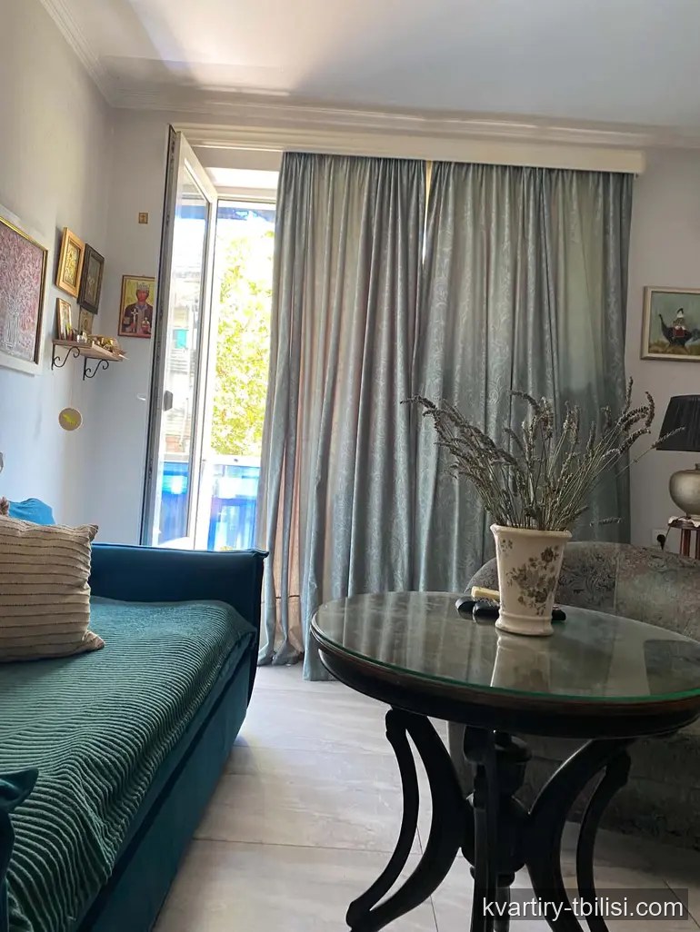 Однокомнатная квартира на Сабуртало — 459 USD/мес | Tbilisi Homes