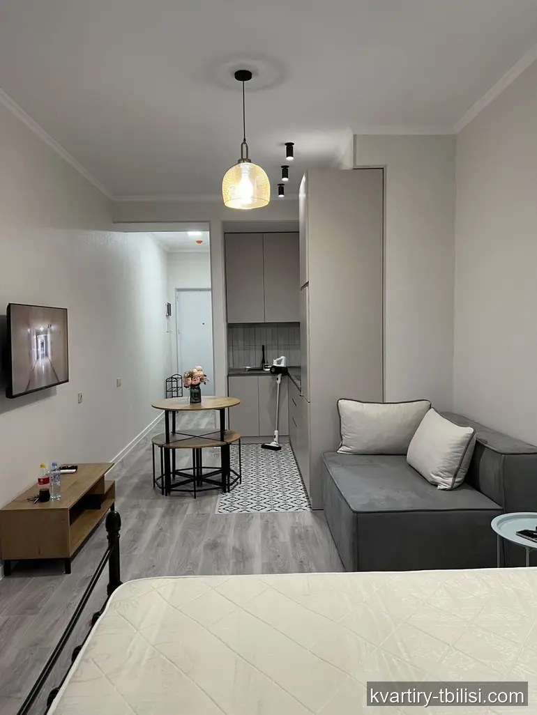 1-bedroom Apartment for rent in Saburtalo, Tbilisi, 39 sqm, floor 15/37 — 630 USD/month | Tbilisi Homes