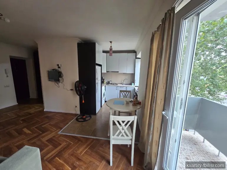 Однокомнатная квартира на Сабуртало — 550 USD/мес | Tbilisi Homes