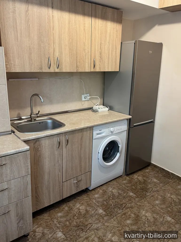 Однокомнатная квартира на Сабуртало — 550 USD/мес | Tbilisi Homes