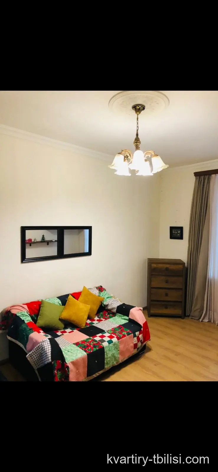 1-bedroom Apartment for rent in Saburtalo, Tbilisi, 35 sqm, floor 1/5 — 400 USD/month | Tbilisi Homes