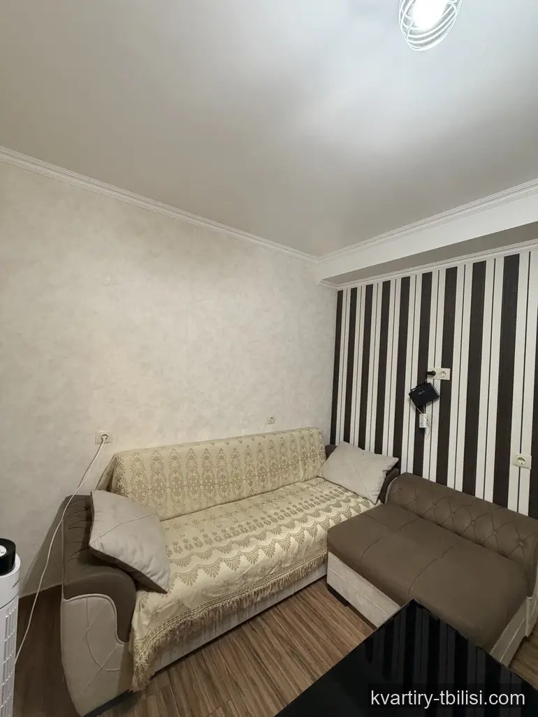 1-bedroom Apartment for rent in Saburtalo, Tbilisi, 30 sqm, floor 12/15 — 417 USD/month | Tbilisi Homes
