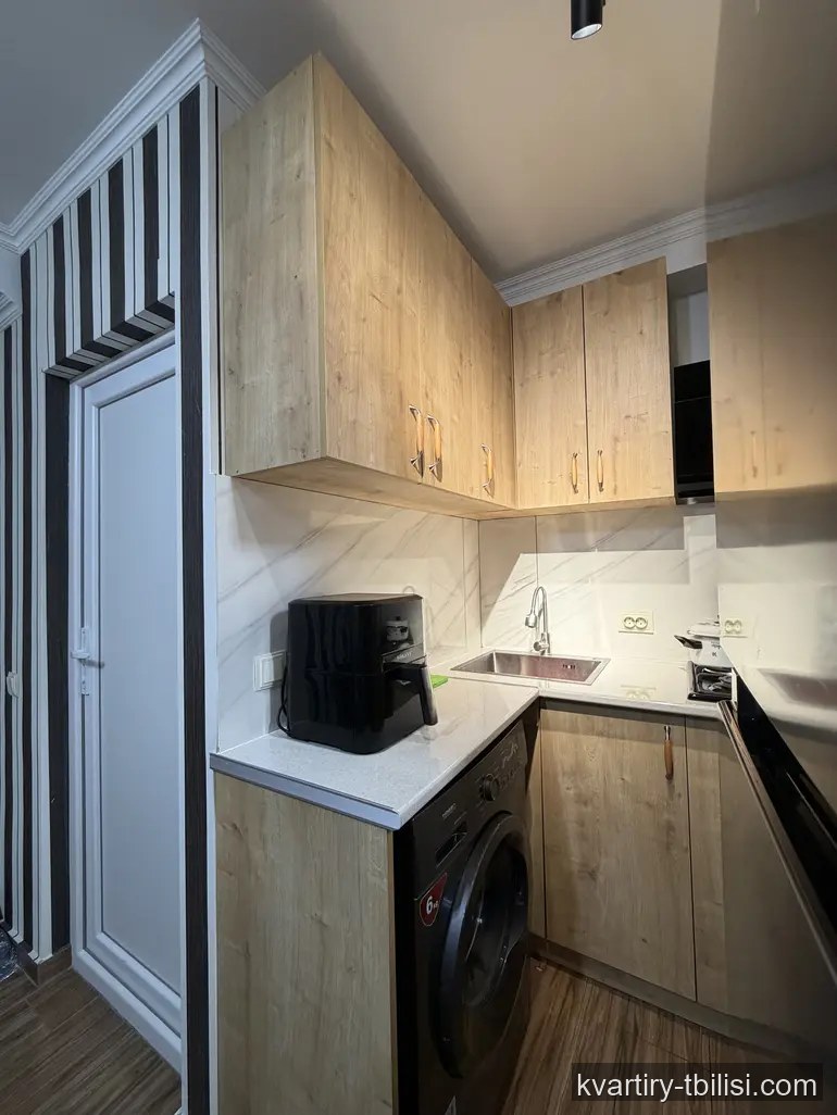1-bedroom Apartment for rent in Saburtalo, Tbilisi, 30 sqm, floor 12/15 — 417 USD/month | Tbilisi Homes