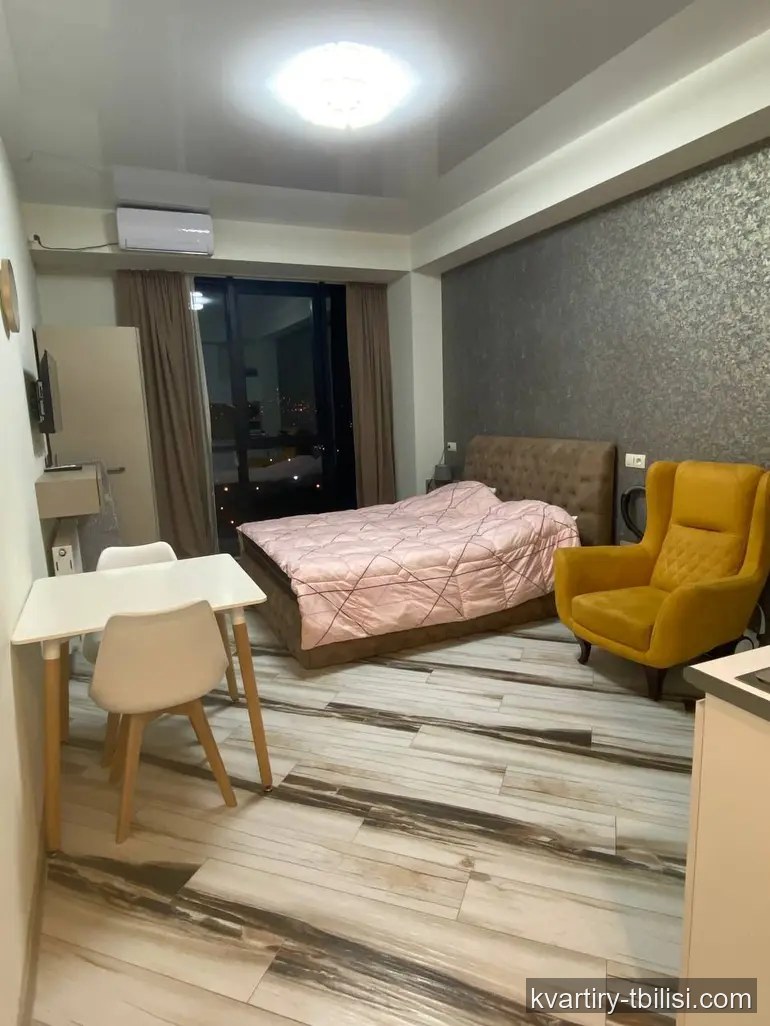 1-bedroom Apartment for rent in Saburtalo, Tbilisi, 35 sqm, floor 14/22 — 480 USD/month | Tbilisi Homes