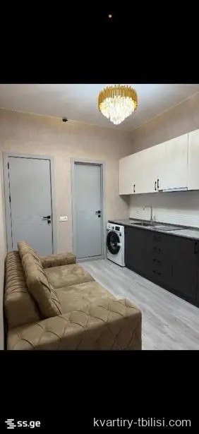 1-bedroom Apartment for rent in Saburtalo, Tbilisi, 30 sqm, floor 2/8 — 450 USD/month | Tbilisi Homes