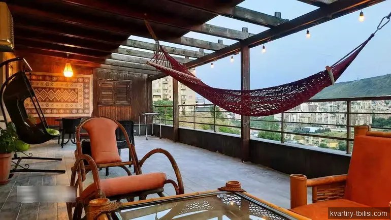 Однокомнатная квартира на Сабуртало — 599 USD/мес | Tbilisi Homes