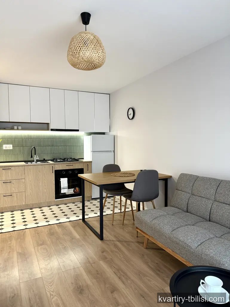 1-bedroom Apartment for rent in Saburtalo, Tbilisi, 33 sqm, floor 5/5 — 498 USD/month | Tbilisi Homes