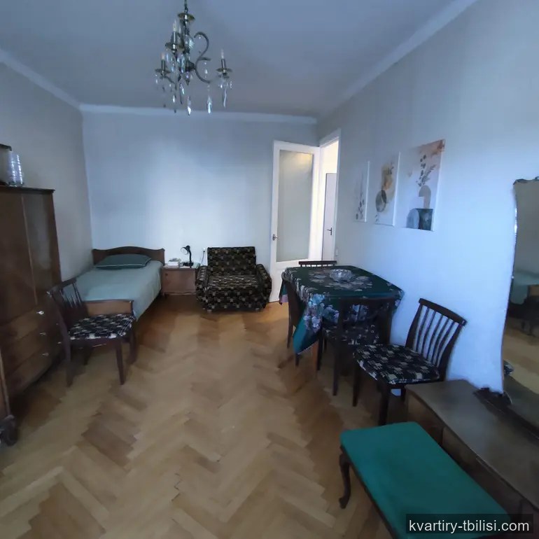 Однокомнатная квартира на Сабуртало — 416 USD/мес | Tbilisi Homes