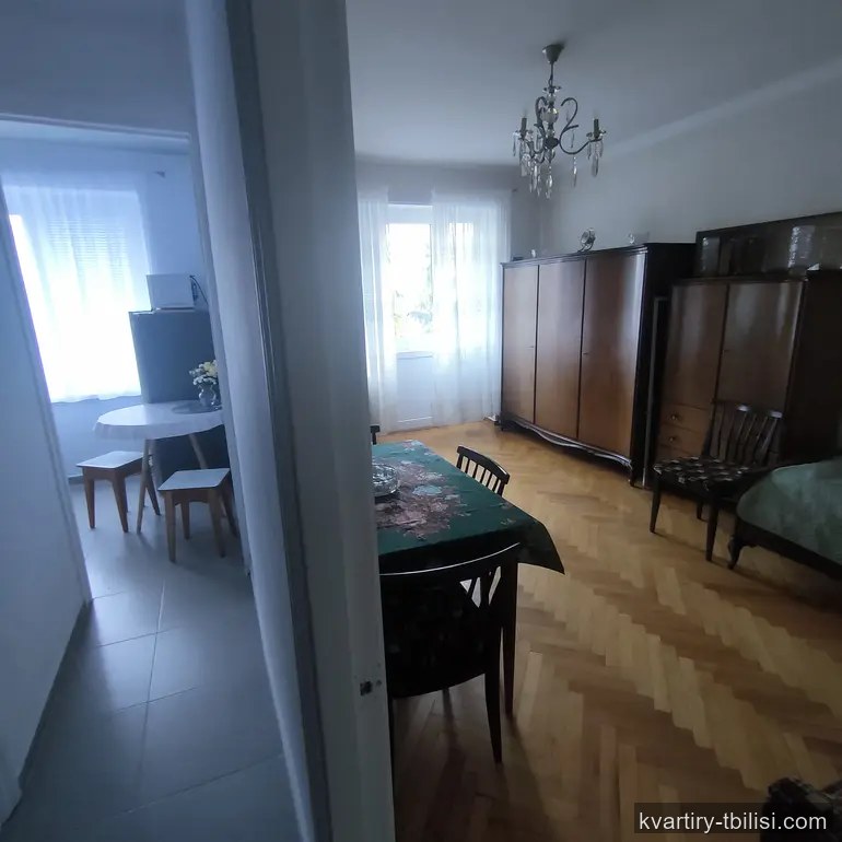 Однокомнатная квартира на Сабуртало — 416 USD/мес | Tbilisi Homes