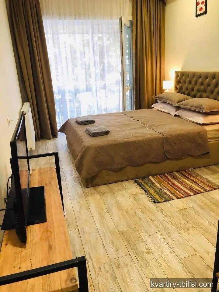 Однокомнатная квартира на Сабуртало — 450 USD/мес | Tbilisi Homes