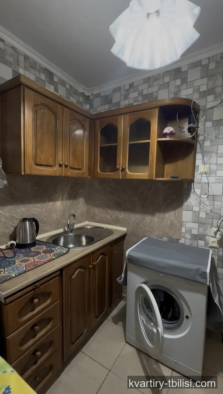 Однокомнатная квартира на Сабуртало — 460 USD/мес | Tbilisi Homes