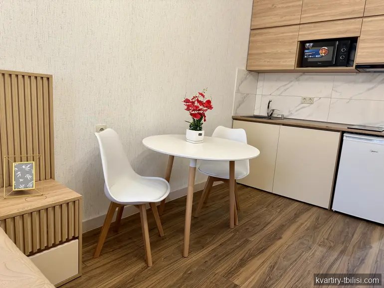 Однокомнатная квартира на Сабуртало — 459 USD/мес | Tbilisi Homes