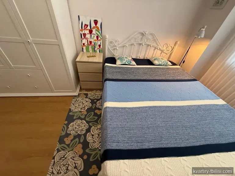 2-bedroom Apartment for rent in Saburtalo, Tbilisi, 45 sqm, floor 2/13 — 590 USD/month | Tbilisi Homes