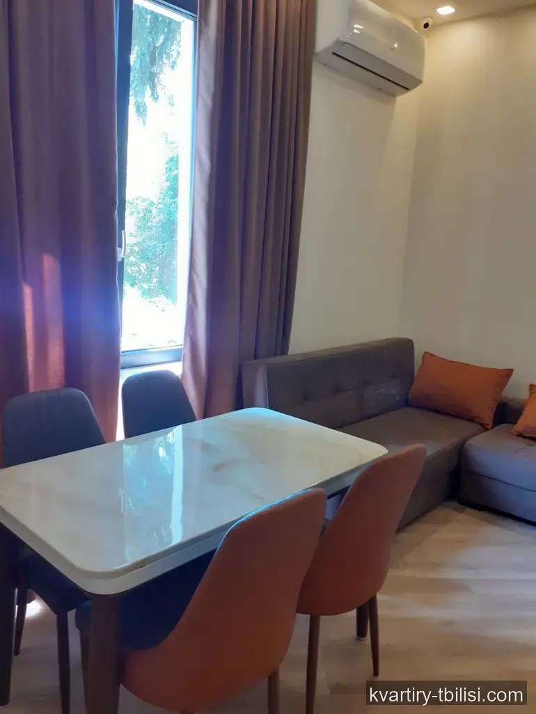 Двухкомнатная квартира на Сабуртало — 600 USD/мес | Tbilisi Homes