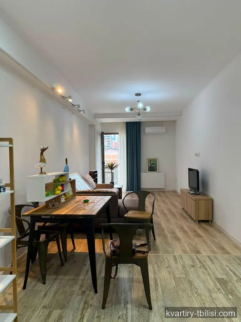 Двухкомнатная квартира на Сабуртало — 900 USD/мес | Tbilisi Homes