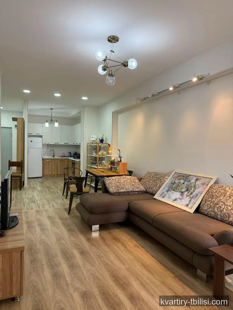 Двухкомнатная квартира на Сабуртало — 900 USD/мес | Tbilisi Homes