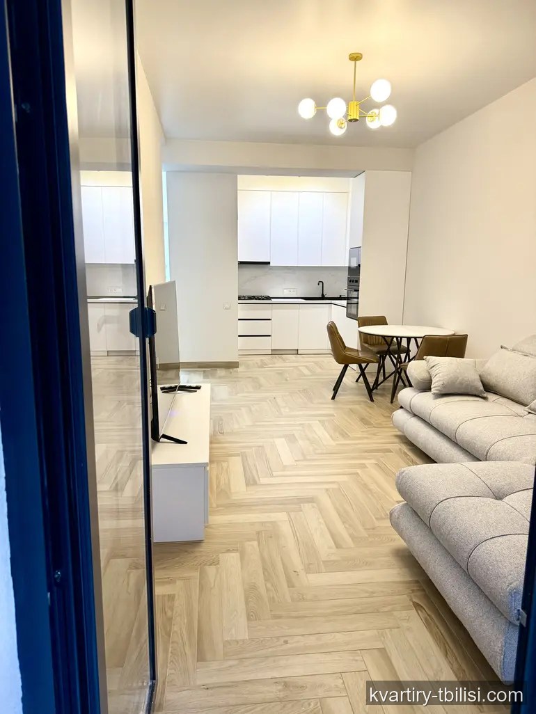 2-bedroom Apartment for rent in Saburtalo, Tbilisi, 65 sqm, floor 9/36 — 1 000 USD/month | Tbilisi Homes