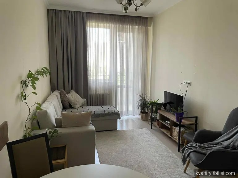 Двухкомнатная квартира на Сабуртало — 497 USD/мес | Tbilisi Homes