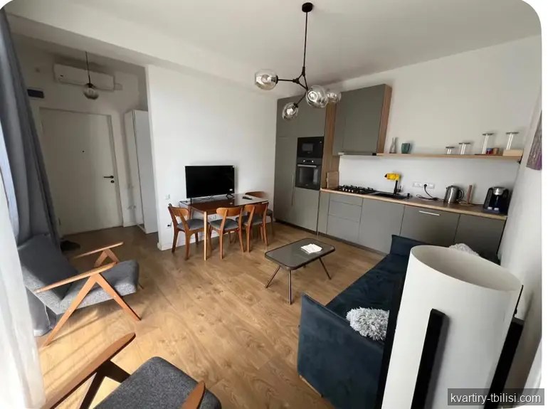 2-bedroom Apartment for rent in Saburtalo, Tbilisi, 55 sqm, floor 9/18 — 900 USD/month | Tbilisi Homes