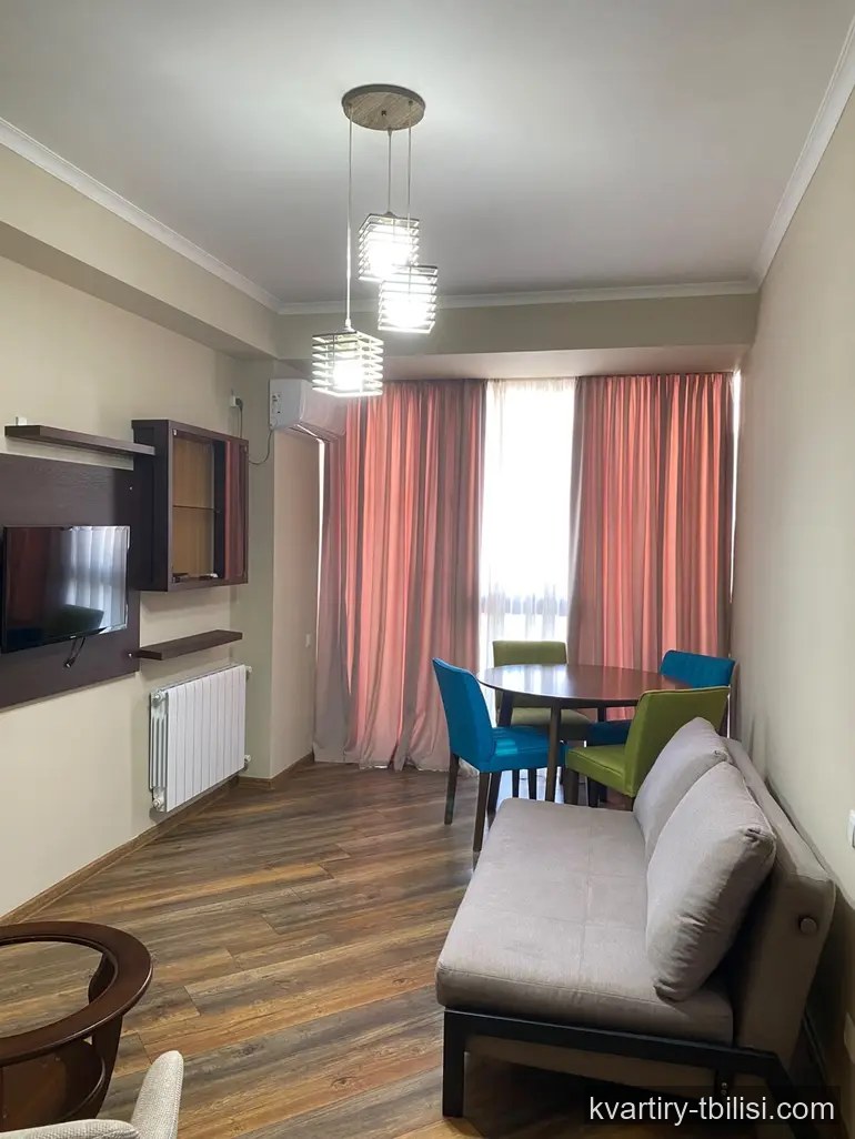 2-bedroom Apartment for rent in Saburtalo, Tbilisi, 54 sqm, floor 6/9 — 600 USD/month | Tbilisi Homes