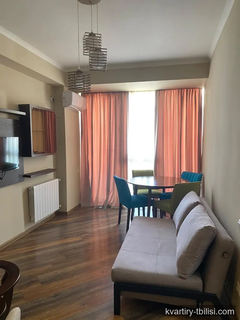 2-bedroom Apartment for rent in Saburtalo, Tbilisi, 54 sqm, floor 6/9 — 600 USD/month | Tbilisi Homes