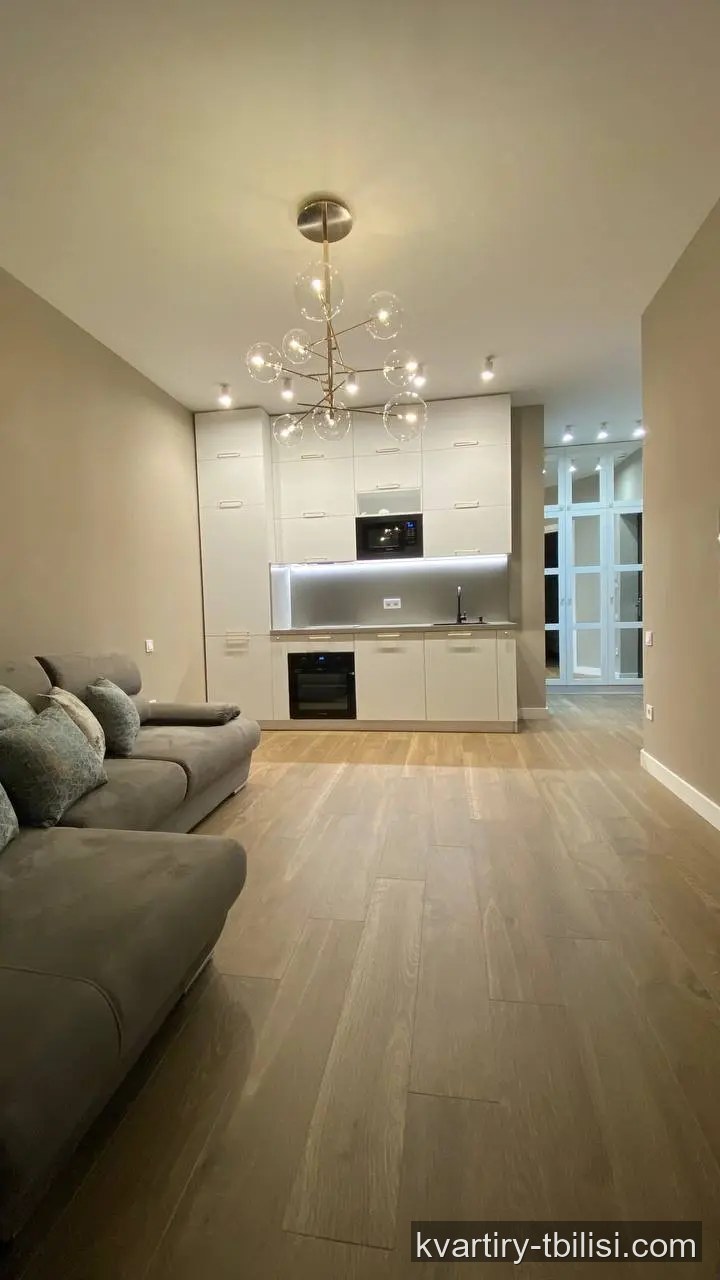 Двухкомнатная квартира на Сабуртало — 930 USD/мес | Tbilisi Homes