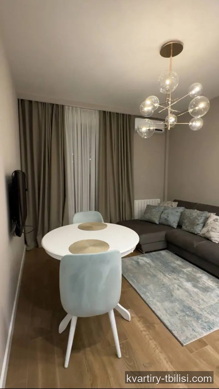 Двухкомнатная квартира на Сабуртало — 930 USD/мес | Tbilisi Homes