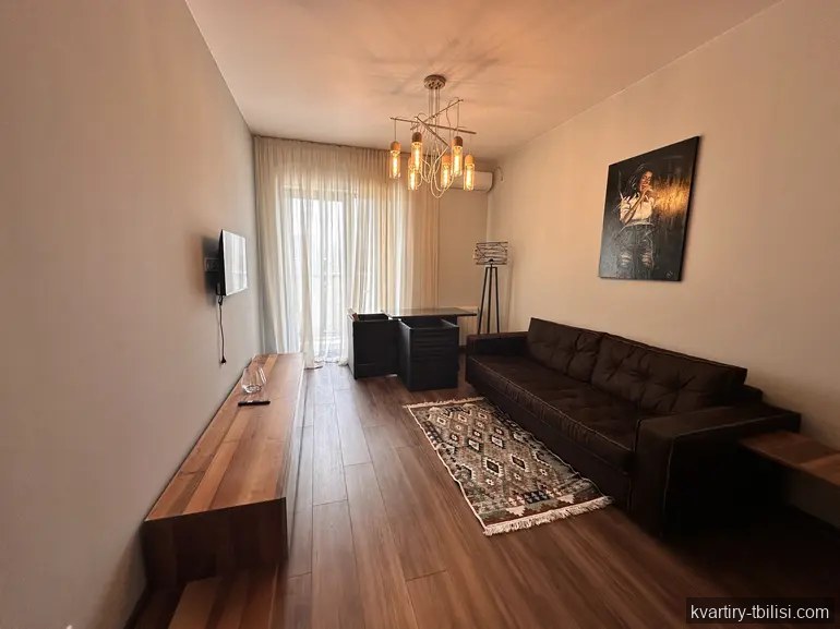 Двухкомнатная квартира на Сабуртало — 650 USD/мес | Tbilisi Homes