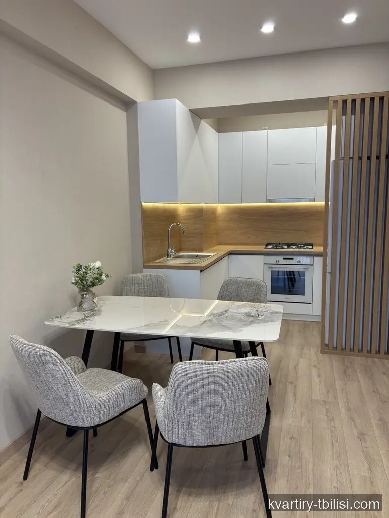 Двухкомнатная квартира на Сабуртало — 1 000 USD/мес | Tbilisi Homes