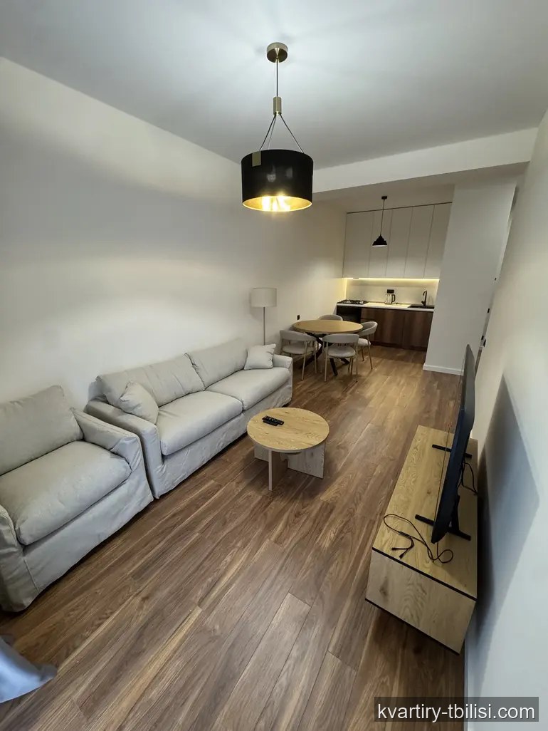 Двухкомнатная квартира на Сабуртало — 1 000 USD/мес | Tbilisi Homes
