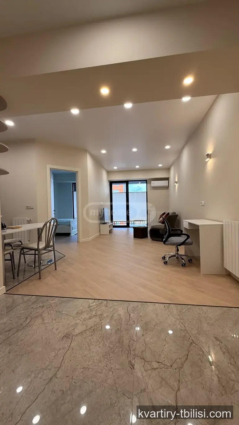 Двухкомнатная квартира на Сабуртало — 1 300 USD/мес | Tbilisi Homes