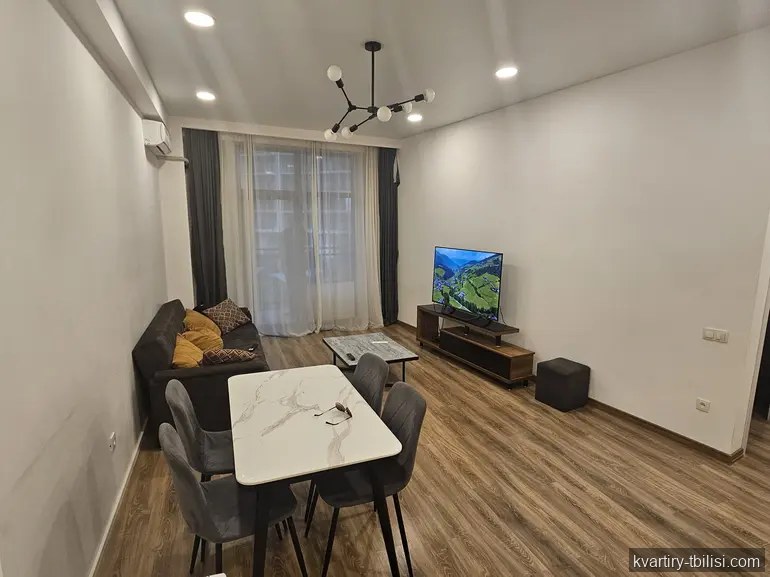 2-bedroom Apartment for rent in Saburtalo, Tbilisi, 63 sqm, floor 2/8 — 800 USD/month | Tbilisi Homes