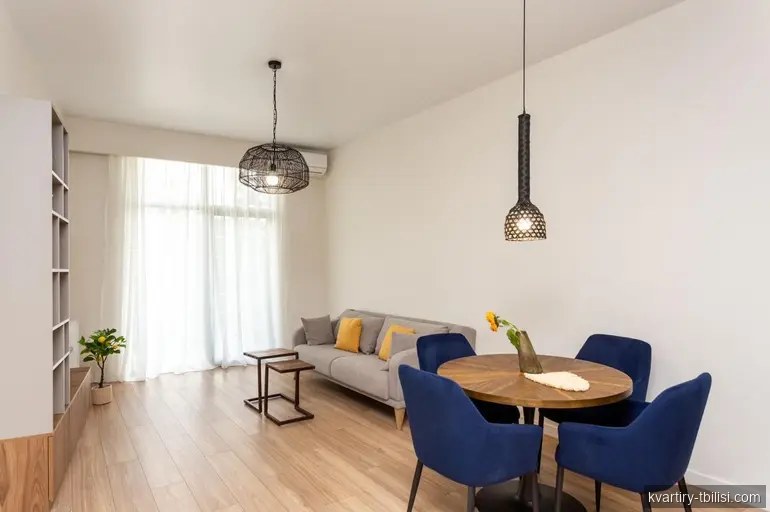 Двухкомнатная квартира на Сабуртало — 1 000 USD/мес | Tbilisi Homes